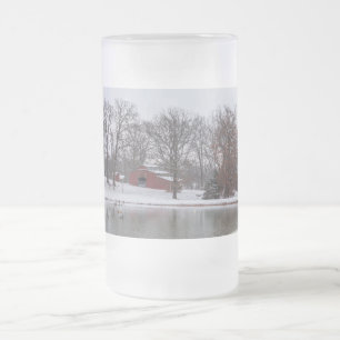 Winterfarm Pano Mattierte Tasse
