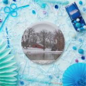 Winterfarm Pano Pappteller (Party)