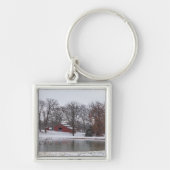 Winterfarm Pano Schlüsselanhänger (Vorne)