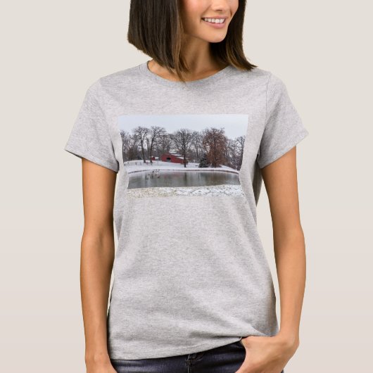 Winterfarm Pano T - Shirt (Vorderseite)