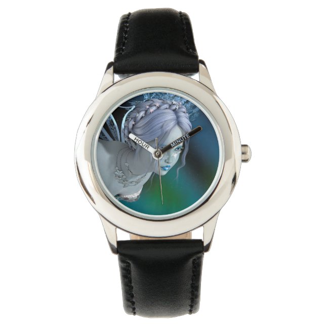 Winterfee Armbanduhr (Vorderseite)