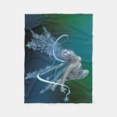 Winterfee Fleecedecke (Vorderseite)