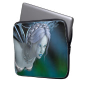 Winterfee Laptopschutzhülle (Vorderseite Links)