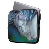 Winterfee Laptopschutzhülle (Vorderseite Links)