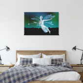 Winterfee Leinwanddruck (Insitu (Schlafzimmer))