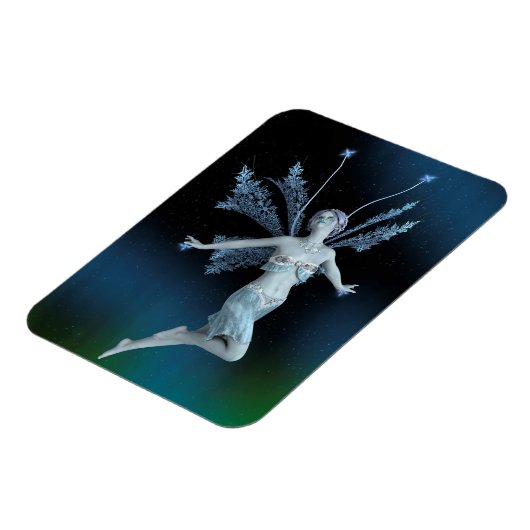 Winterfee Magnet (Linke Seite)