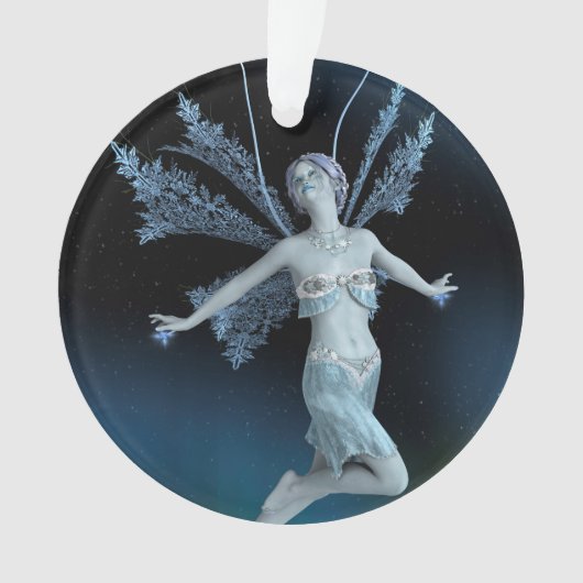 Winterfee Ornament (Vorderseite)