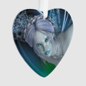Winterfee Ornament (Vorderseite)