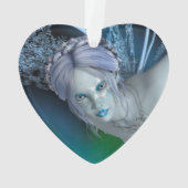 Winterfee Ornament (Rückseite)