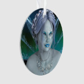 Winterfee Ornament (Vorderseite)