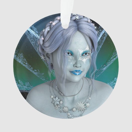 Winterfee Ornament (Vorderseite)
