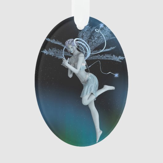 Winterfee Ornament (Vorderseite)
