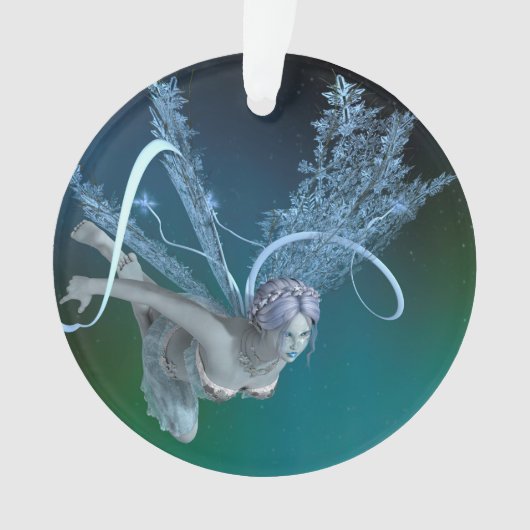 Winterfee Ornament (Vorderseite)