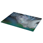 Winterfee Schneidebrett (Ecke)