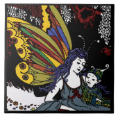 Winterfeen Fliese (Vorderseite)