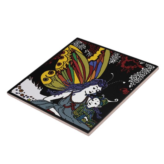 Winterfeen Fliese (Seite)