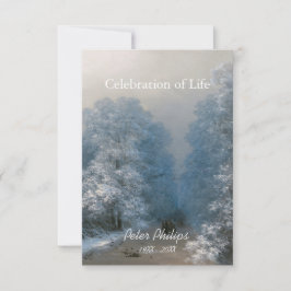 Winterfeier 2 Beerdigung Ankündigung