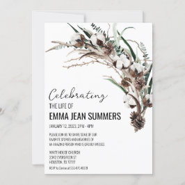 Winterfeier für den Baumwollgarten Einladung