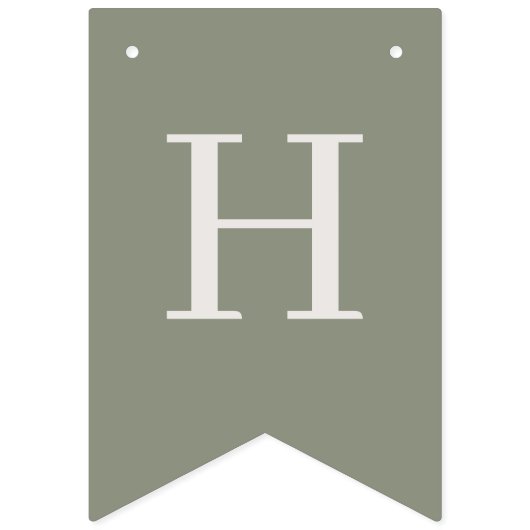 Winterfeier Wimpelkette (Zweite Fahne)