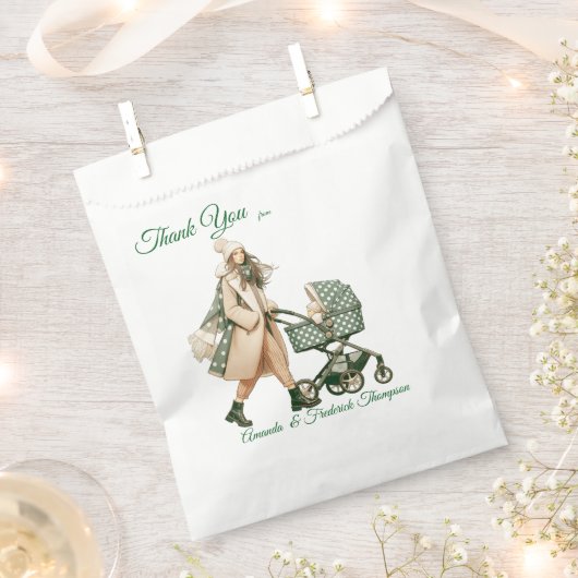 Winterfeiern im Schnee, mit Kätzchen Geschenktütchen (Ausgeschnitten)