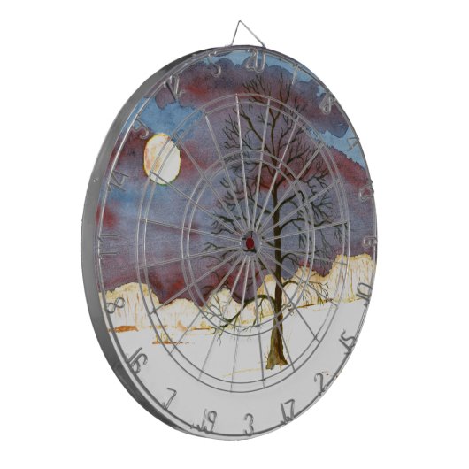 Winterfeld Dartscheibe (Vorderseite Links)