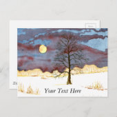 Winterfeld Postkarte (Vorne/Hinten)