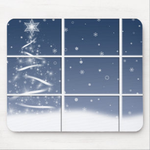 Winterfenster Mousepad