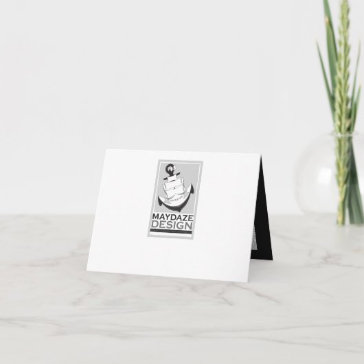 Winterfensterhochzeit Einladung (Rückseite)