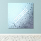 Winterfensterhochzeit Leinwanddruck (Insitu (Holzboden))