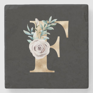 Winterferien Anfangsbuchstabe F Steinuntersetzer