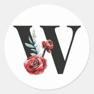 Winterferien Anfangsbuchstaben Aufkleber Buchstabe