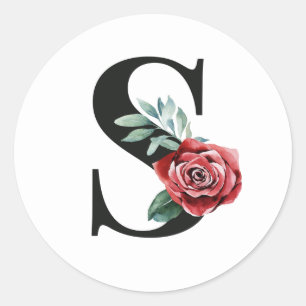 Winterferien Anfangsbuchstaben Aufkleber Buchstabe