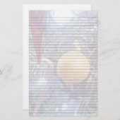 Winterferien Briefpapier (Vorne/Hinten)