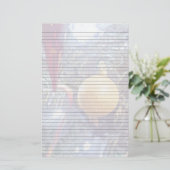 Winterferien Briefpapier (Stehend Vorderseite)