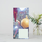 Winterferien Feiertagskarte (Stehend Vorderseite)