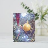 Winterferien Feiertagspostkarte (Stehend Vorderseite)