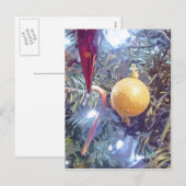 Winterferien Feiertagspostkarte (Vorne/Hinten)