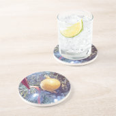 Winterferien Getränkeuntersetzer (Seite)