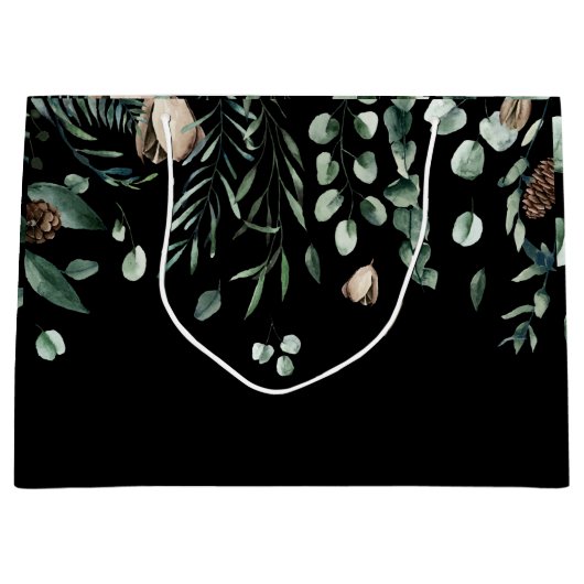 Winterferien Große Geschenktüte (Vorderseite)