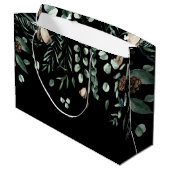 Winterferien Große Geschenktüte (Rückseite Schrägansicht)