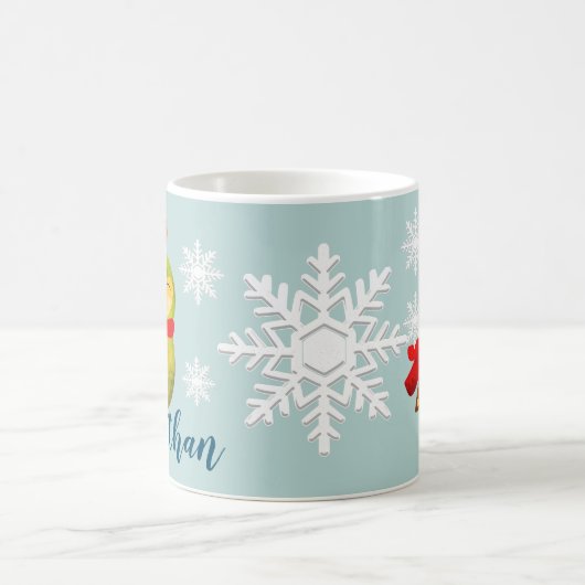 Winterferien Kaffeetasse (Mittel)