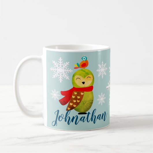 Winterferien Kaffeetasse (Links)