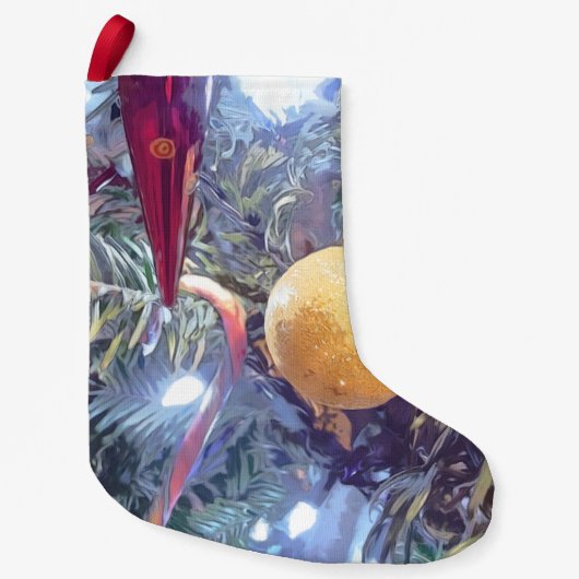 Winterferien Kleiner Weihnachtsstrumpf (Vorderseite)