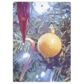 Winterferien Klemmbrett (Rückseite)