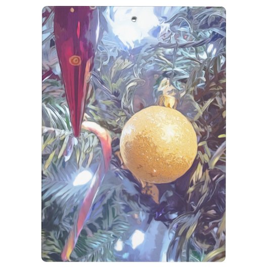 Winterferien Klemmbrett (Rückseite)