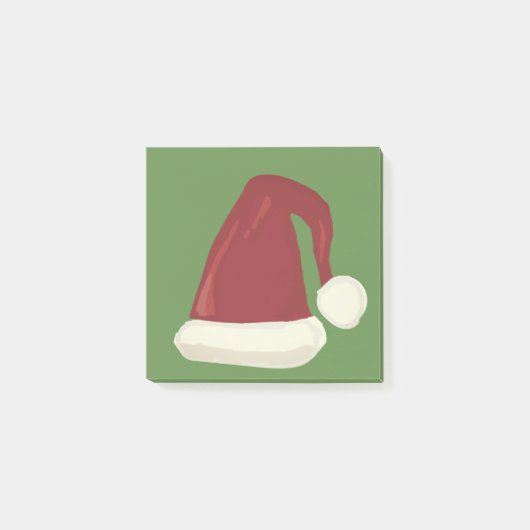 Winterferien-Kunstnotizen Post-it Klebezettel (Vorderseite)