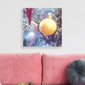 Winterferien Leinwanddruck (Insitu (Wohnzimmer))