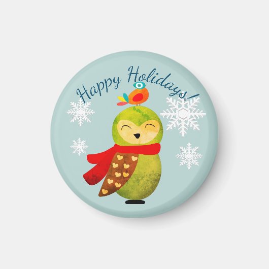 Winterferien Magnet (Vorne)