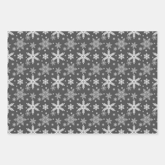 Winterferien motiv geschenkpapier set (Vorderseite 2)