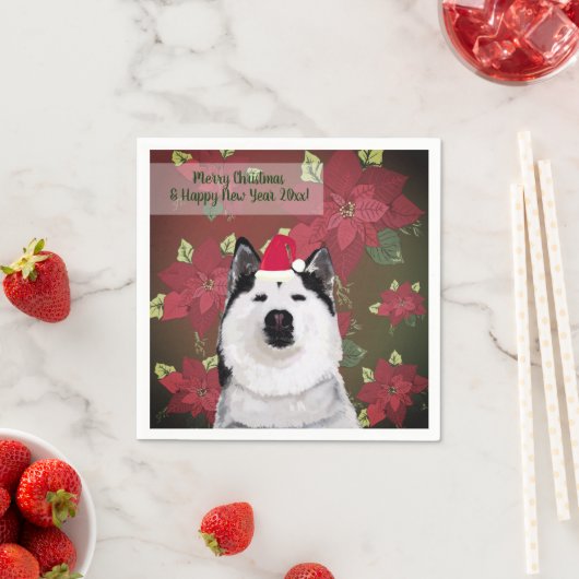 Winterferien Napkins Serviette (Beispiel)